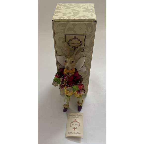 Mark Roberts Easter Bunny Fairy 51-81920 1049 of 2500 Figurine 11.5"‎ POSEABLE - Picture 1 of 10